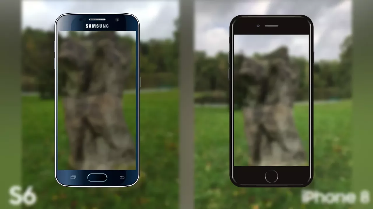 Galaxy S6 Edge VS IPhone 6 - Speed & Camera Test!