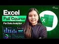 Excel Full Course for Data Analysis with Projects 2 Hours Excel Tutorial 2025