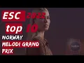 ESC 2022 Norway - Melodi Grand Prix - My top 10 🇳🇴