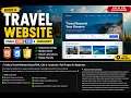 Create a Professional Travel Website Using HTML CSS JS PART-1 Step-by-Step
