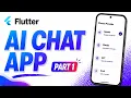 Flutter AI Chat App GPT Claude Gemini Grok in One App Part 1