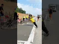 Highway Concrete Pavement Power Trowel Machine Finishing Methods