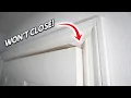 Lagu How To Fix A Sagging And Rubbing Door That Won't Close! 5 Tips \u0026 Tricks That Works! DIY Tutorial!