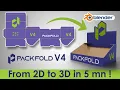 The Fastest Way to Fold Packaging in Blender PACKFOLD V4