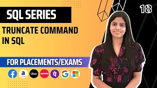 L18 TRUNCATE Command in SQL Complete SQL Course 2024 Jobs Placements
