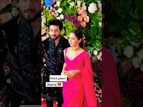 Dheeraj dhooper and Vinny arora Spotted friend Sadi | kundali bhagya sadi | karan Preeta sadi