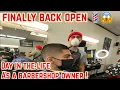 MY BARBERSHOP IS BACK OPEN AGAIN THIS IS HOW IT WENT DAY IN THE LIFE AS BARBER SHOP OWNER