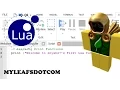 Tutorial Roblox - How to Create a Lua Script and Use Print Function
