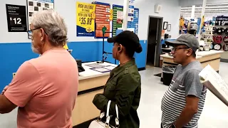 Walmart auto center service review on CX-9 tire replacements