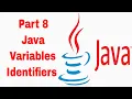 Java Variables Identifiers Learn Java in Tamil Java Tamil Vathiyar Part - 8