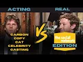 Real Characters Vs Actors Actresses Social Network Edition