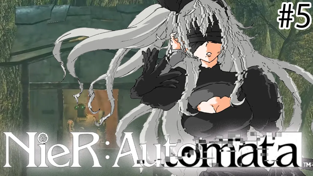 【NieR:Automata】完全初見プレイ―『Cルート』パスカルが笑って過ごせますように。＃５【ホロライブ DEV_IS 響咲リオナ】【※ネタばれありです】