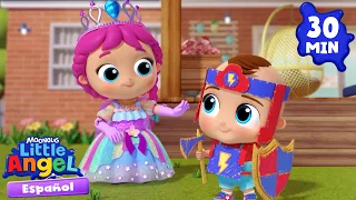 Jugando con Sofi y Bebé Juan 👑🏰 Canciones Infantiles 🎵 Little Angel Español