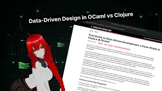 Data-Driven Design in OCaml vs Clojure