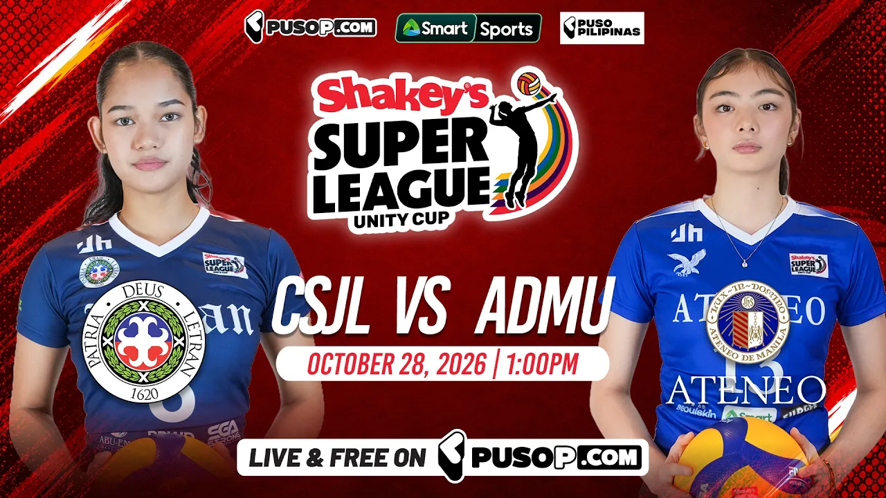 Shakey’s Super League Unity Cup 2026 | CSJL vs ADMU 2026-10-28 06:41