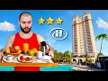 I Only Ate DoubleTree Room Service for 24 HOURS CHALLENGE Hilton Hotel Review