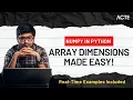 Python NumPy Tutorial 2026 Session 01 Introduction Array Basics