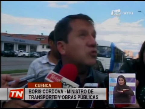 Ministerio de obras públicas entrega avenida Ordóñez Lasso