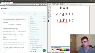 Coding Interview Question - Max Min Hackerrank
