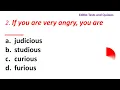 ENGLISH VOCAB TEST - 1 Can you score Learn new words