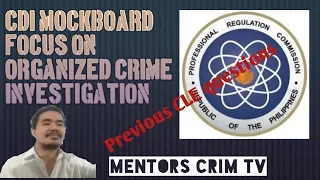 Download Criminology Online Review: CDI MOCKBOARD WITH  PRC PREVIOUS QUESTIONS SAMPLES MP3