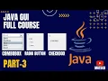 How to create Checkbox combobox and radio button in java swing java gui course part - 3
