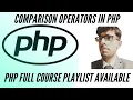 IF Else Condition With PHP Comparison Operators
