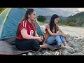 Lagu 2 wanita berkemah di pinggiran sungai yang jernih | Camping Nekat Eps 1
