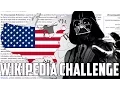 AMERICA TO DARTH VADER Wikipedia Challenge with LuCkVisi0ns