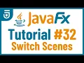 How to Switch Scenes JavaFX GUI Tutorial for Beginners