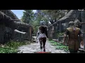 Skyrim 1000 mods Animations Test - Swimming Jumping Running FIGHTING 1440p