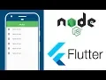 Nodejs Flutter Simple REST API
