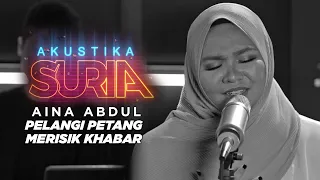 aina abdul pelangi petang u0026 merisik khabar cover 