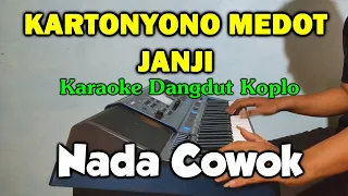 Download KARTONYONO MEDOT JANJI Karaoke Koplo Nada Pria Tanpa Vokal MP3