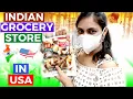 Indian Grocery Store In USA Kirana store in America New India Bazaar Hindi Vlog