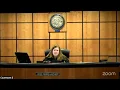 RJC AM Arraignments 2025