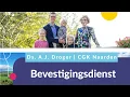 Download Lagu Intrede en uitzending Ds. A.J. Droger | CGK Naarden/Ouderkerk aan de Amstel