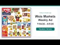 Weis Markets Weekly Ad 26 - 26 Best Deals