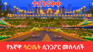Addis Ababa S STAR Neighborhood The Stunning Sarbet Glow Up 