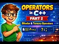 C Operators Part 2 Bitwise Ternary Operator Explained Simply
