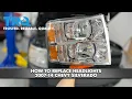 How to Replace Headlights 2007-14 Chevy Silverado
