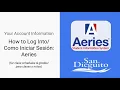 How to Log Iniciar Sesion Aeries