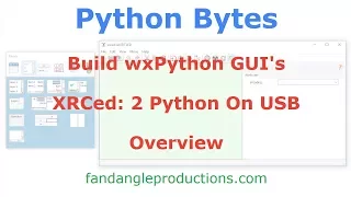 XRCed 2 Run XRCed On Winpython Overview