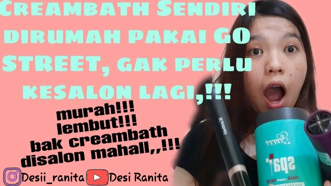 Cara menggunakan hair spa loreal di rumah.. 