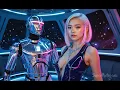 Download Lagu Star Babes 4K - Futuristic Synthwave | Cosmic Sci-Fi AI video | Asian AI Girls video (part 4)
