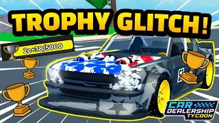 New INSANE Trophy GLITCH in CDT 100K TROPHIES IN 1 HOUR Mird CDT