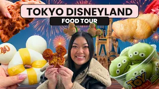 TOKYO DISNEYLAND FOOD TOUR 😍🍗