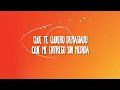 Christian Castro - Qué Me Van A Hablar De Amor (Letra/Lyrics)