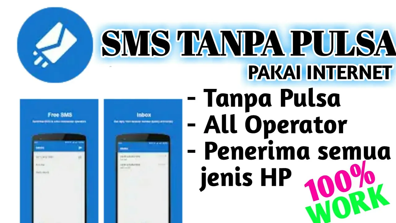 2 Cara SMS Tanpa Pulsa.. 