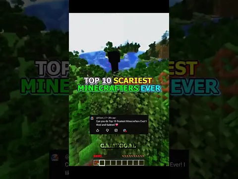 Top 10 Scariest Minecrafters Ever🥶